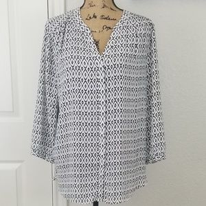 NYDJ blouse sz L